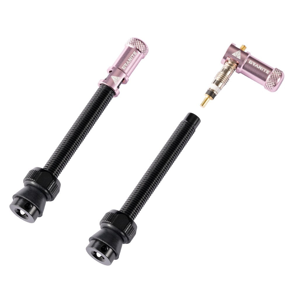 GRANITE JUICY - Valve stem with Juicy valve cap 60mm - 2PC - Gold