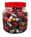QBP Co2 Screw Regulator Heads - 25 Pcs / Jar