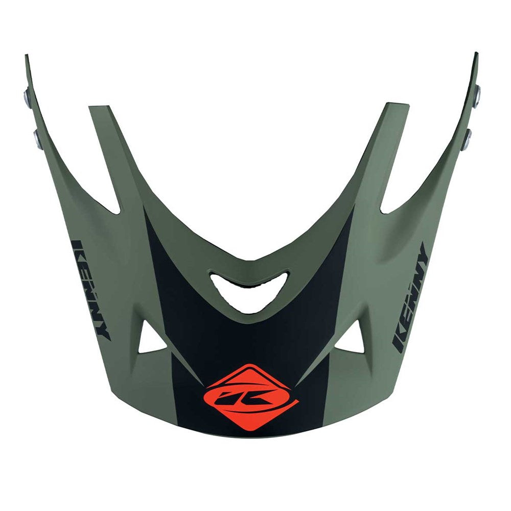 KENNY RACING Replacement Visor - Downhill Helmet - Gloss Black