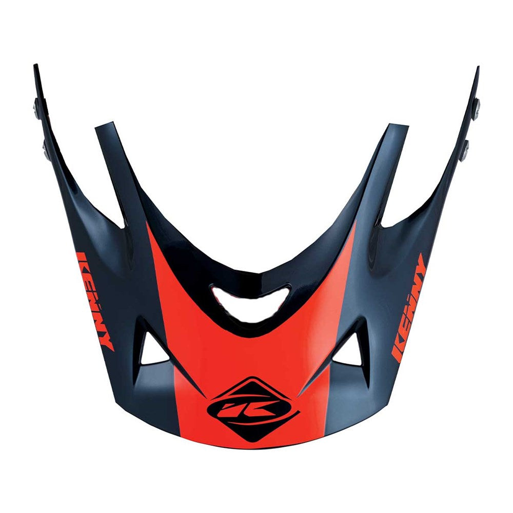 KENNY RACING Replacement Visor - Downhill Helmet - Gloss Black