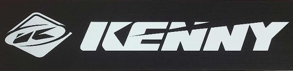 KENNY RACING Corflute Sign Large - 70cm x 17cm