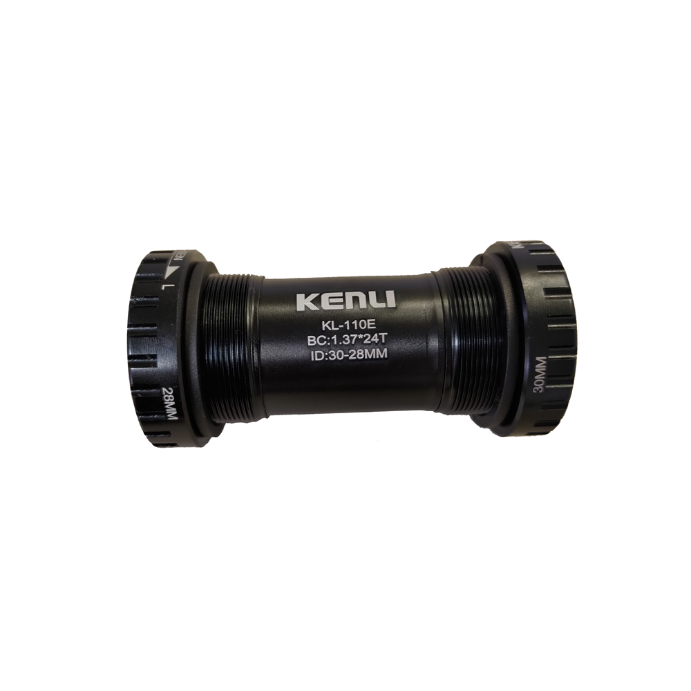 KENLI BSA Thread Ext BB - PRAXIS 30/28mm Axle/Spindle - 73mm Shell BC1.37 x 24T - 30x7mm