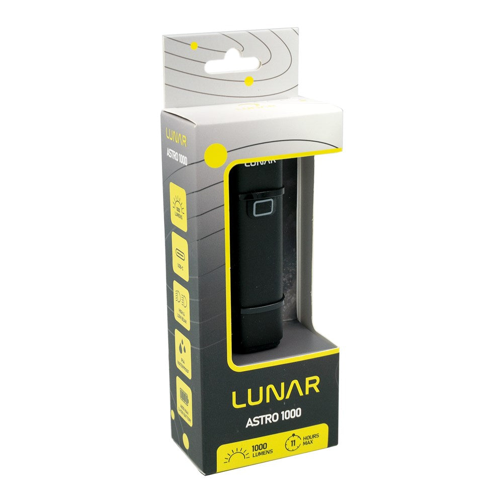 LUNAR Front Light - ASTRO 1000 - 1000 Lumens - USB-C