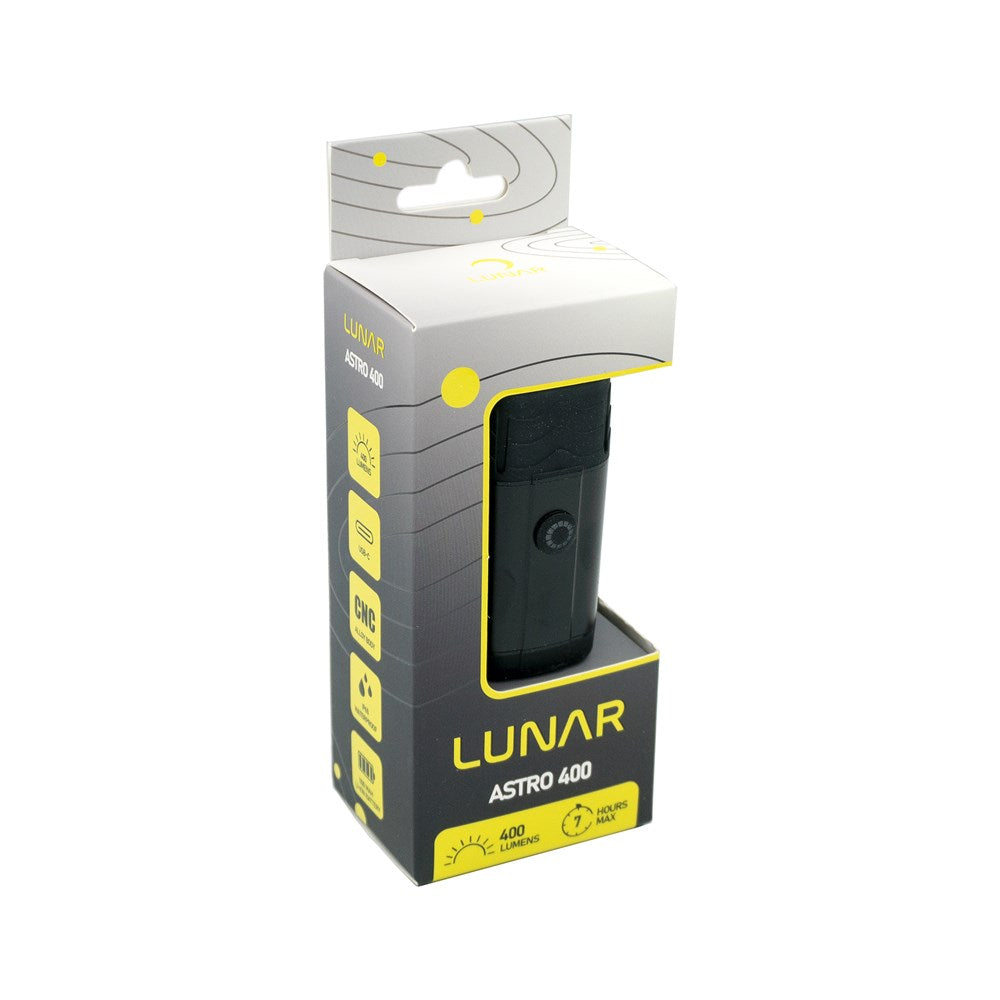 LUNAR Front Light - ASTRO 400 - 400 Lumens - USB-C