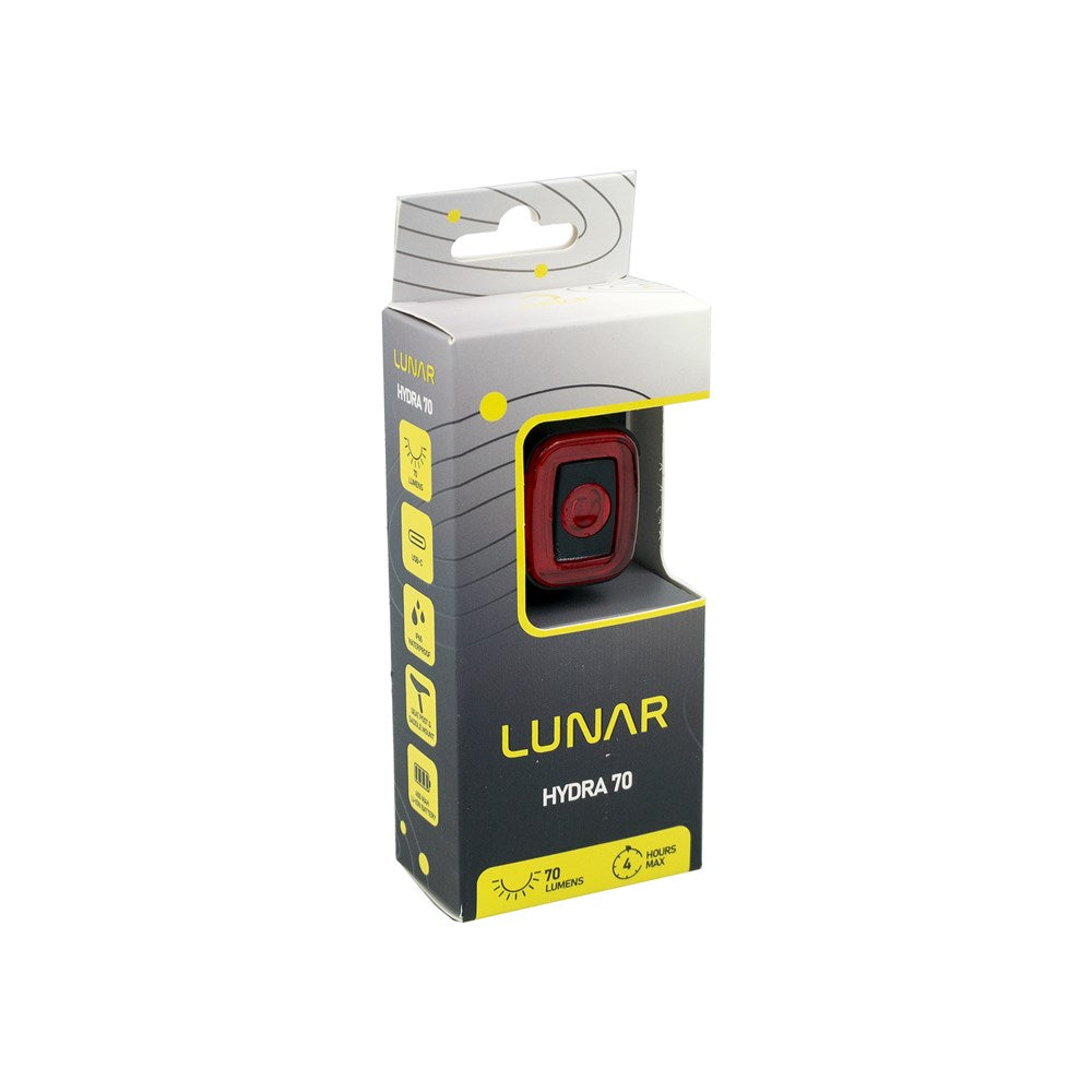 LUNAR Rear Light - HYDRA 70 - 70 Lumens - USB-C