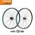 FUNN Wheelset - Fantom AM40 (Int 35mm) - 29 Inch - 32H - 6 Bolt Disc Mount - F:110/15mm R:148/12mm - Shimano Micro Spline Drive Body