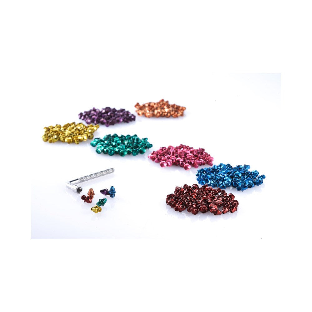 FUNN Pedal Pins - Silver - Mamba/Ripper/Python (50Pcs - M4x4mm - Tool Inc)