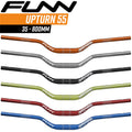 FUNN Handlebar - Upturn 35mm - Blast Green - 800mm - 55mm rise