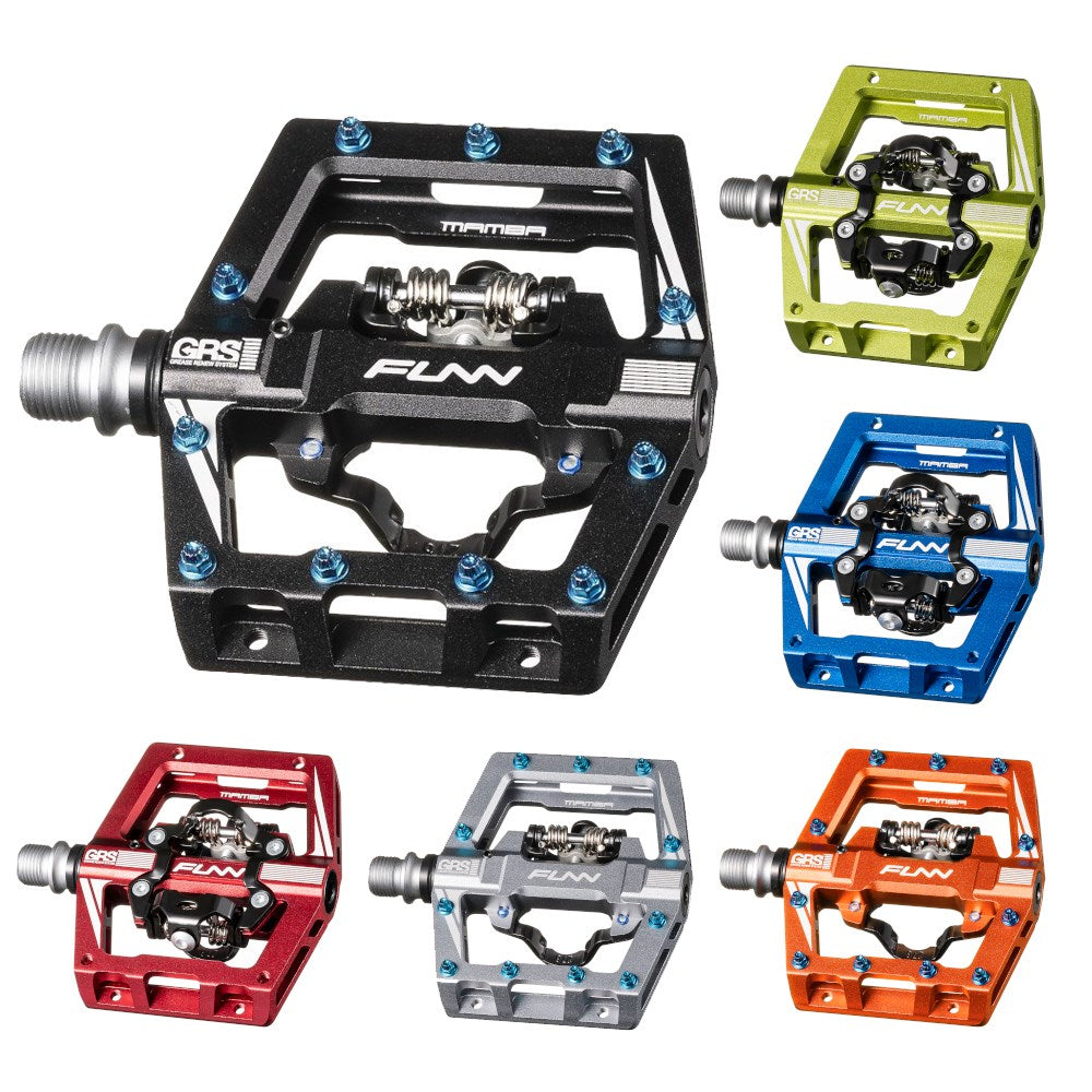 FUNN Pedal - Mamba S - One Side Clip MTB Pedals SPD - Orange