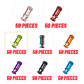 GRANITE JUICY - CNC Presta Valve Cap with valve core remover - 50PC - Oil Slick