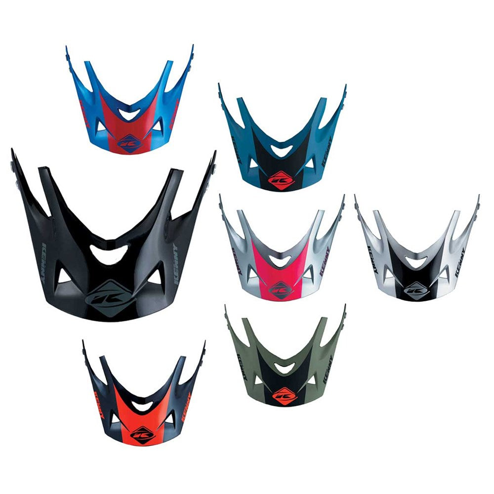 KENNY RACING Replacement Visor - Downhill Helmet - Gloss Black