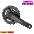 PROWHEEL MTB Crankset - CY10 2x9 speed - 175mm 36/22 - Square Taper