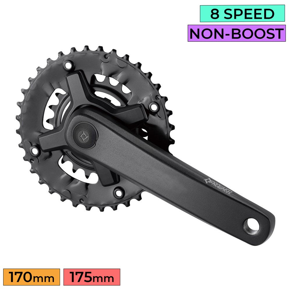 PROWHEEL MTB Crankset - CY10 2x8 speed - 175mm 36/22 - Square Taper