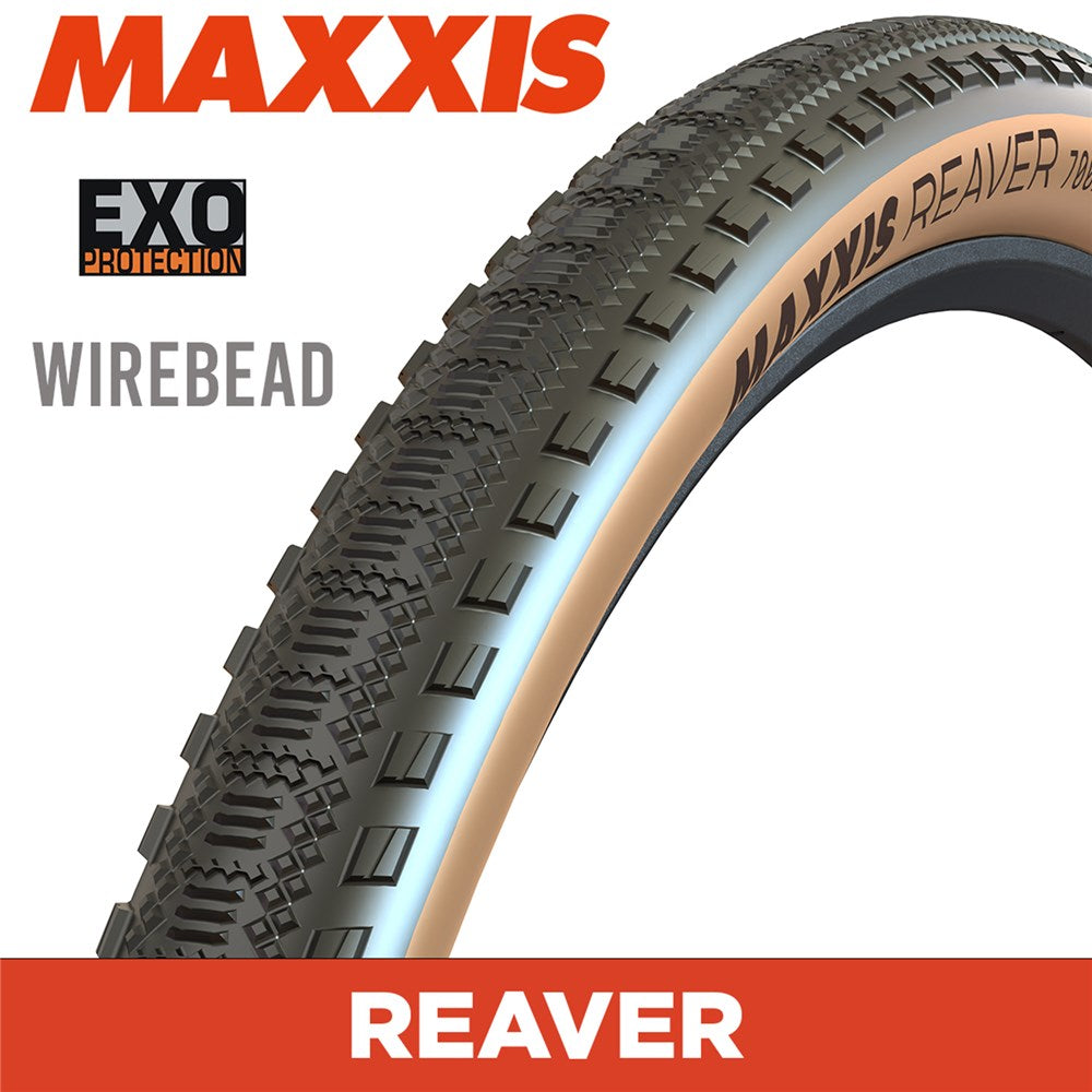 MAXXIS Gravel - REAVER - 700X45C - EXO / Tanwall - Wire 60 TPI