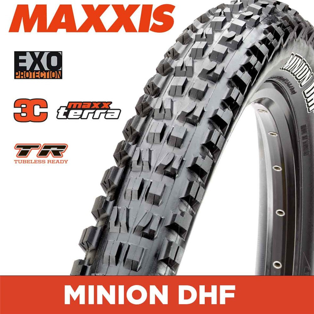 MAXXIS MOUNTAIN - MINION DHF - 29X2.30 - 3C MaxxTerra / EXO / TR - Foldable 60 TPI E25