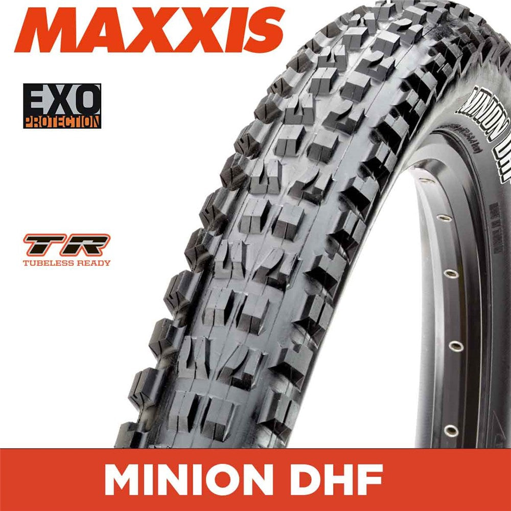 MAXXIS MOUNTAIN - MINION DHF - 27.5X2.30 - EXO / TR - Foldable 60 TPI E25