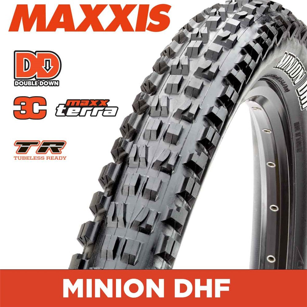 MAXXIS MOUNTAIN - MINION DHF - 29x2.50 - 3C MaxxTerra / DD / TR - Foldable 120X2 TPI E25