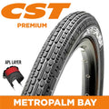 CST Tyre Metropolitan Palmbay - 26 x 2.3 - Wire 22 TPI - 1075g - Single Compound - Defender Safe - Reflective Strip - C1779