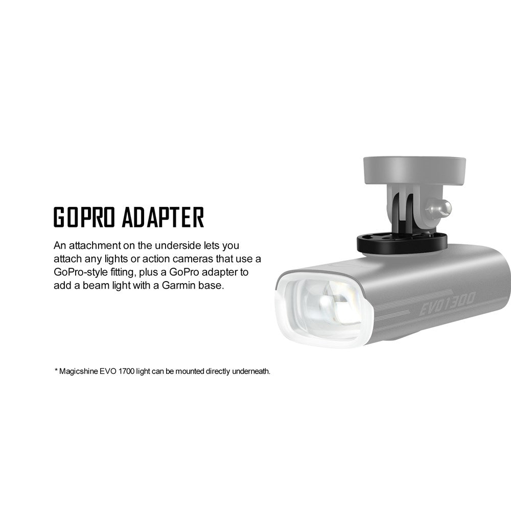 MAGICSHINE Garmin Upfront Mount for EVO series (plastic) - Suitable for ALLTY / MJ / MONTEER / RAY / EVO