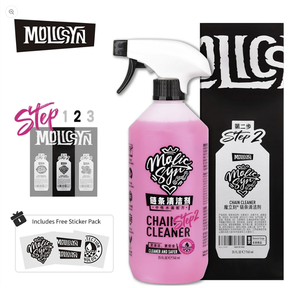 MolicSYN PRIME Step 2 Chain Cleaner 740ML(Neutral water-based
type)