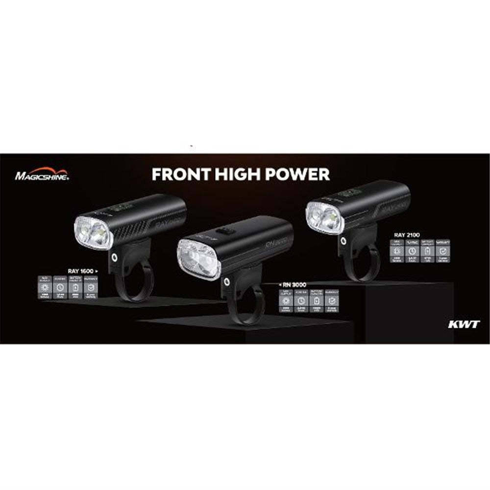 MAGICSHINE Sign - Front High Power Lights - 40cm x 15cm