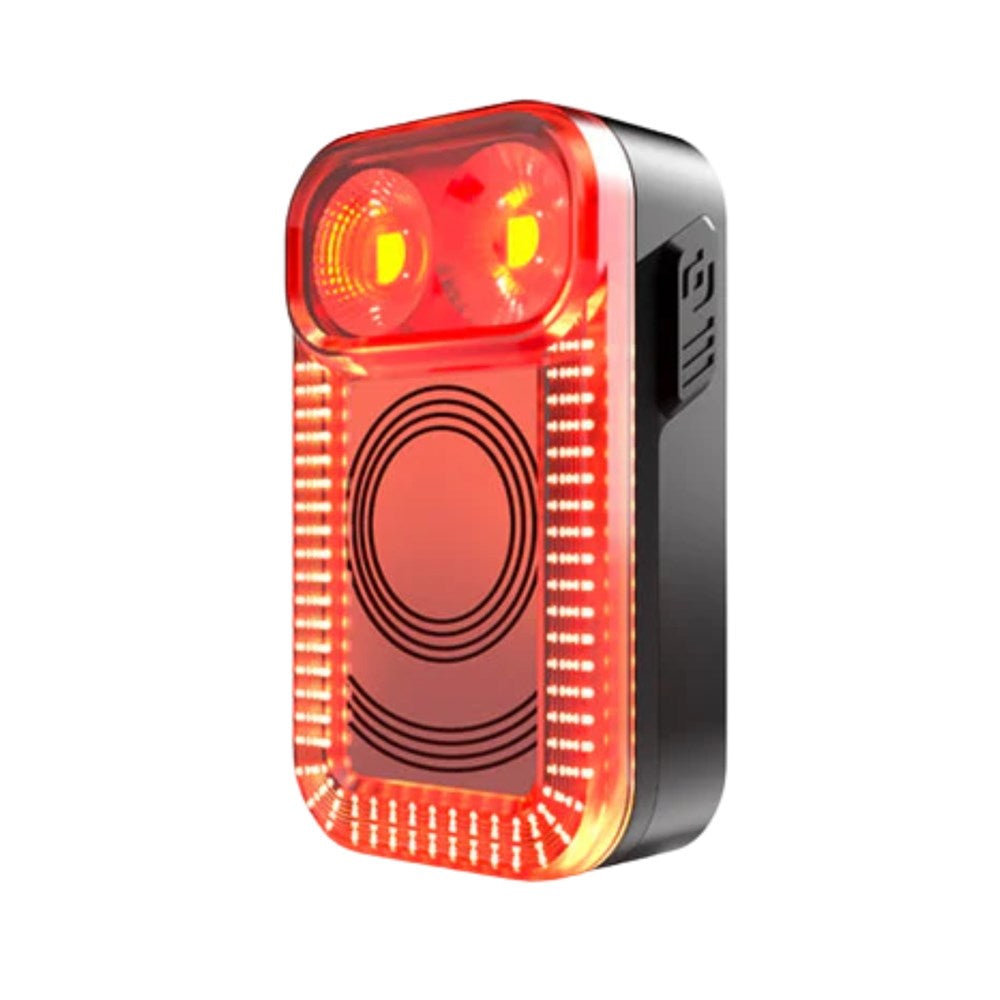 MAGICSHINE Rear Light - SeeMee 100 Radar - Auto Detect Auto Protect - Auto Group Sync - USB-C Charge - IPX6