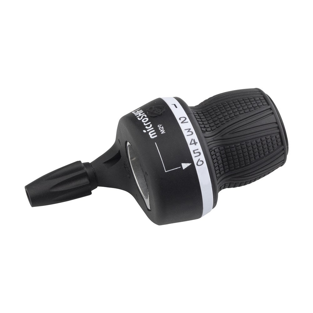 MICROSHIFT Twist Shifter - MS29 - 3x6 Speed - Left Friction - Pair (Shimano Mountain)