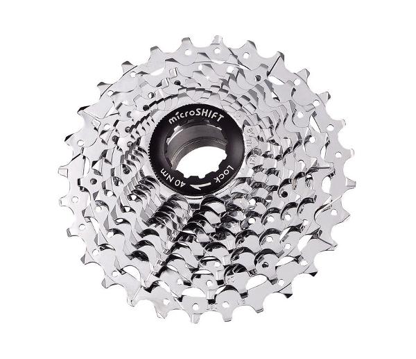 MICROSHIFT Cassette - CENTOS CS-G100 - 10 Speed - 11-28T - Silver
