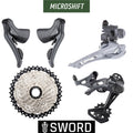 MICROSHIFT Groupset Gravel - Sword - 2x10 Drop Bar Shifter - 11-38T Cassette