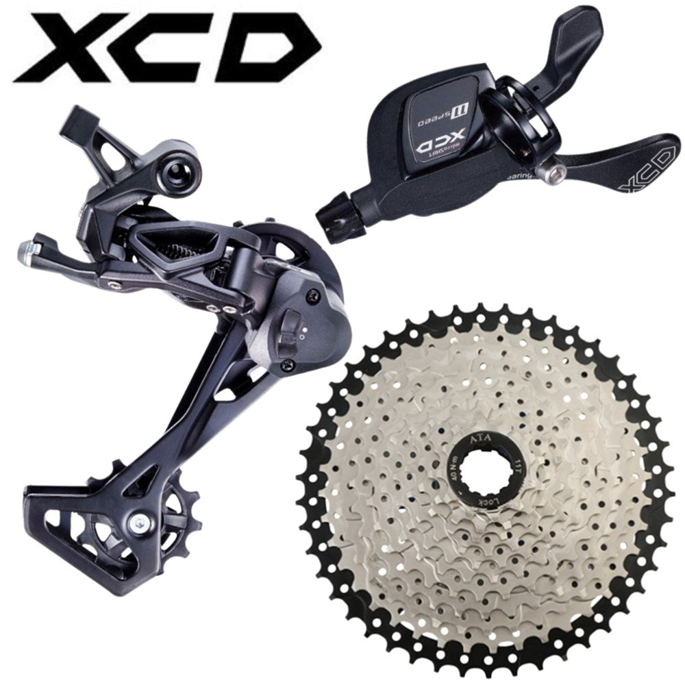MICROSHIFT Rear Derailleur - XCD 11 RD-M865M - 1x11 Speed - Medium Cage Clutch (Shimano Mtn)
