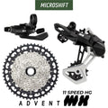 MICROSHIFT MTB Groupset - Advent MX Pro 1x11 Speed - 11-50T HG