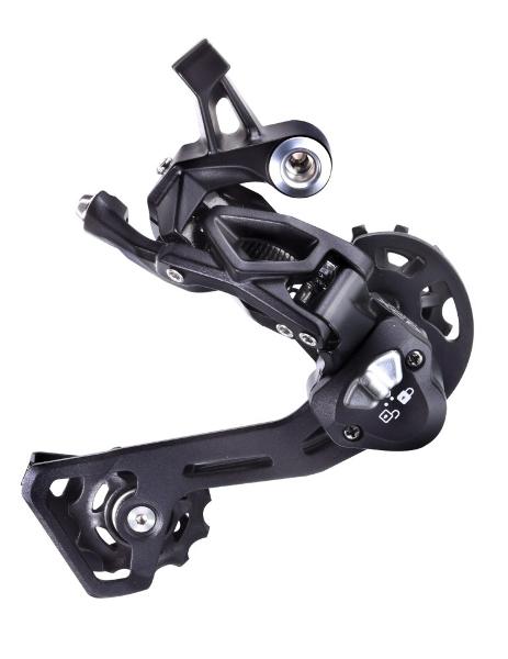 MICROSHIFT Rear Derailleur - XLE 11 RD-M665M -1x10/11 - Clutched Medium Cage -46T (Shimano MTB)