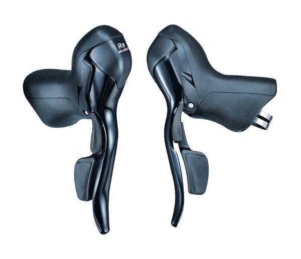 MICROSHIFT Drop Bar Shifter - R8 SB-R482 - 2x8 Speed - Pair (Shimano Road)