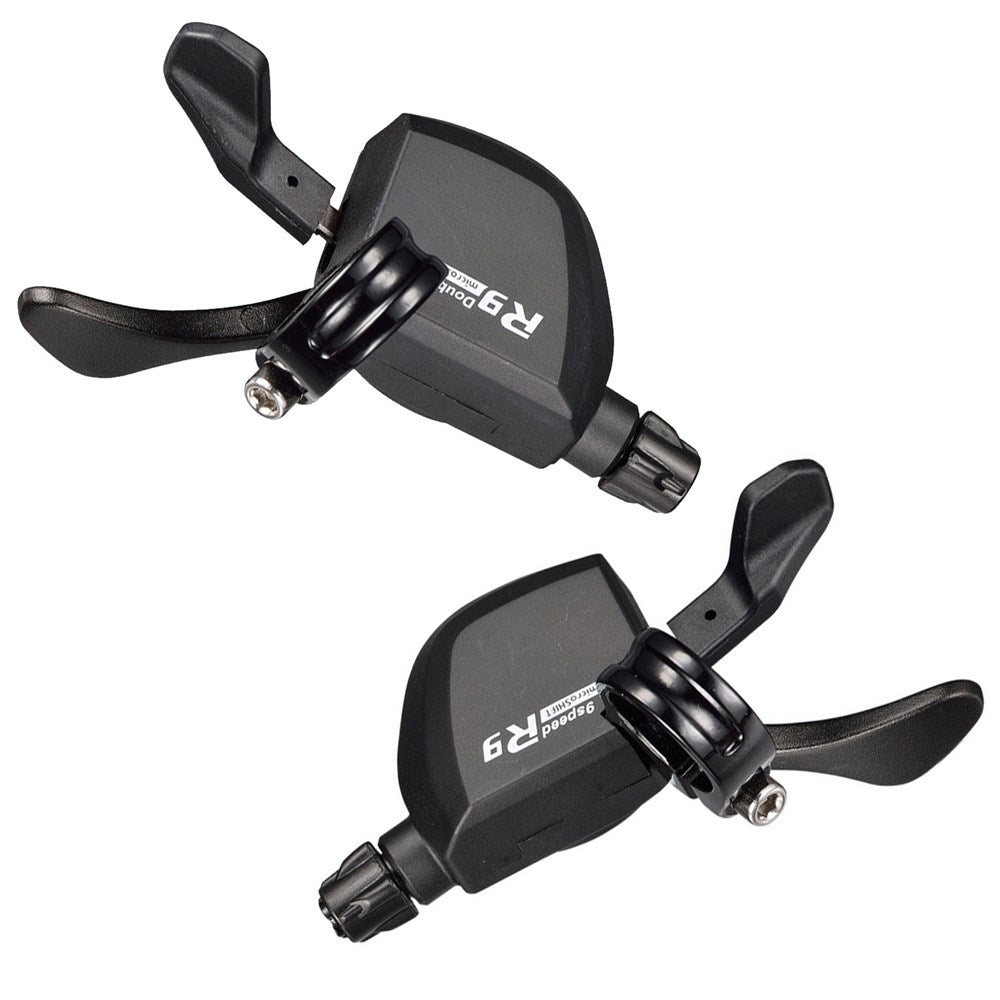 MICROSHIFT Xpress Shifter - R9 SL-R859 - 2x9 Speed - Extral Light - Pair (Shimano Road)