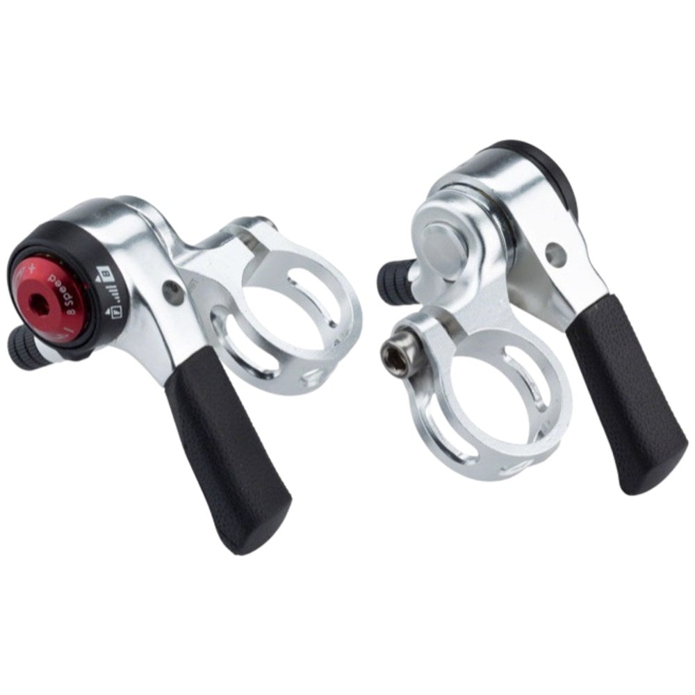 MICROSHIFT Thumb Shifter - R8 SL-T08 - 2/3 x 8 Speed - Pair (Shimano Road & MTB)