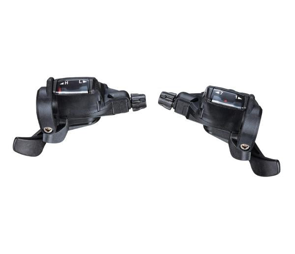MICROSHIFT Thumb Tap Shifter - TS38 - 3x6 Speed - Pair (Shimano Mountain)
