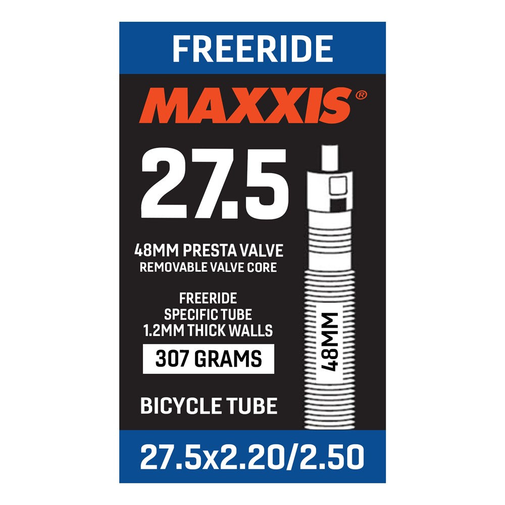 MAXXIS Tube - Freeride 27.5 X 2.2/2.50 - PV48 Removable Presta Valve Core