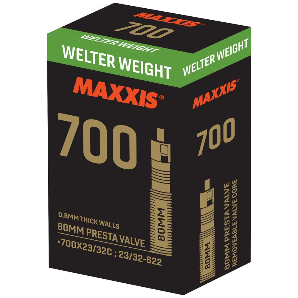 MAXXIS Tube - Welterweight 700 X 23/32 - PV80 Removable Presta Valve Core