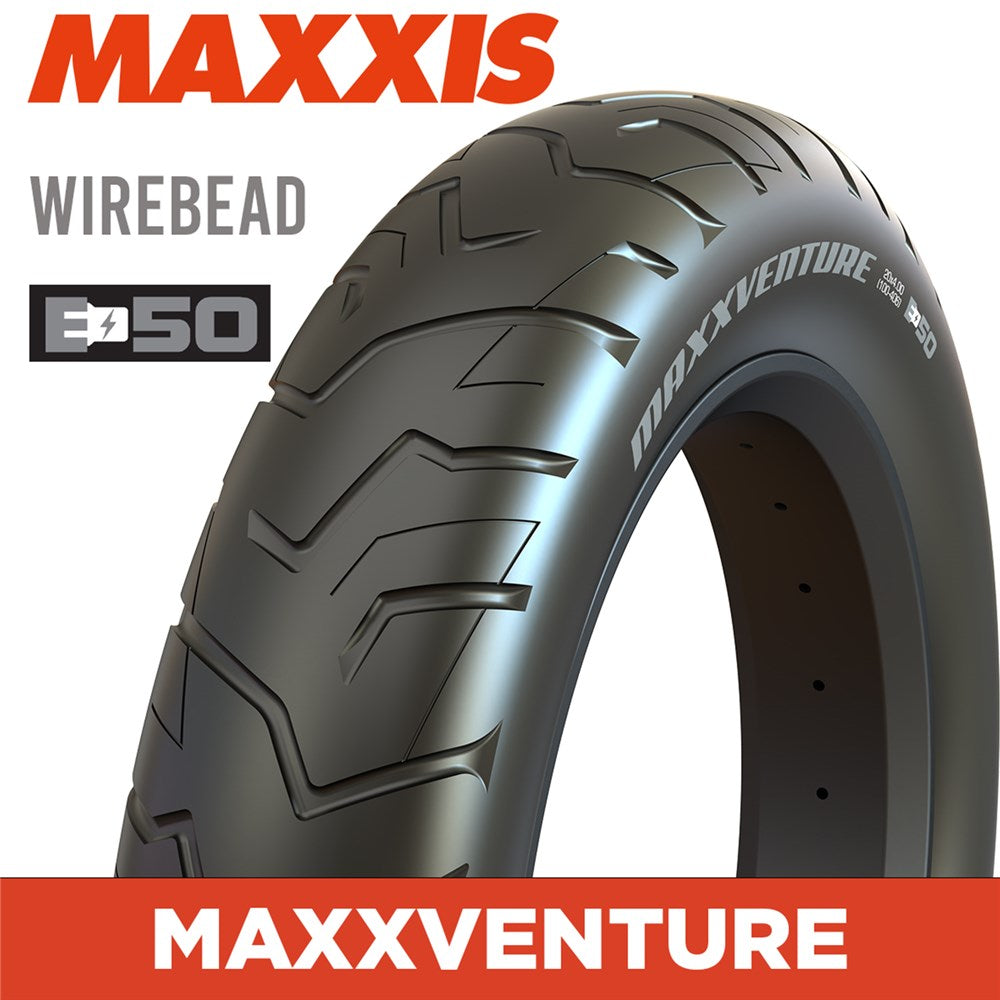MAXXIS FAT TIRE - MAXXVENTURE - 20x4.00 - Wire 27x2 TPI E50