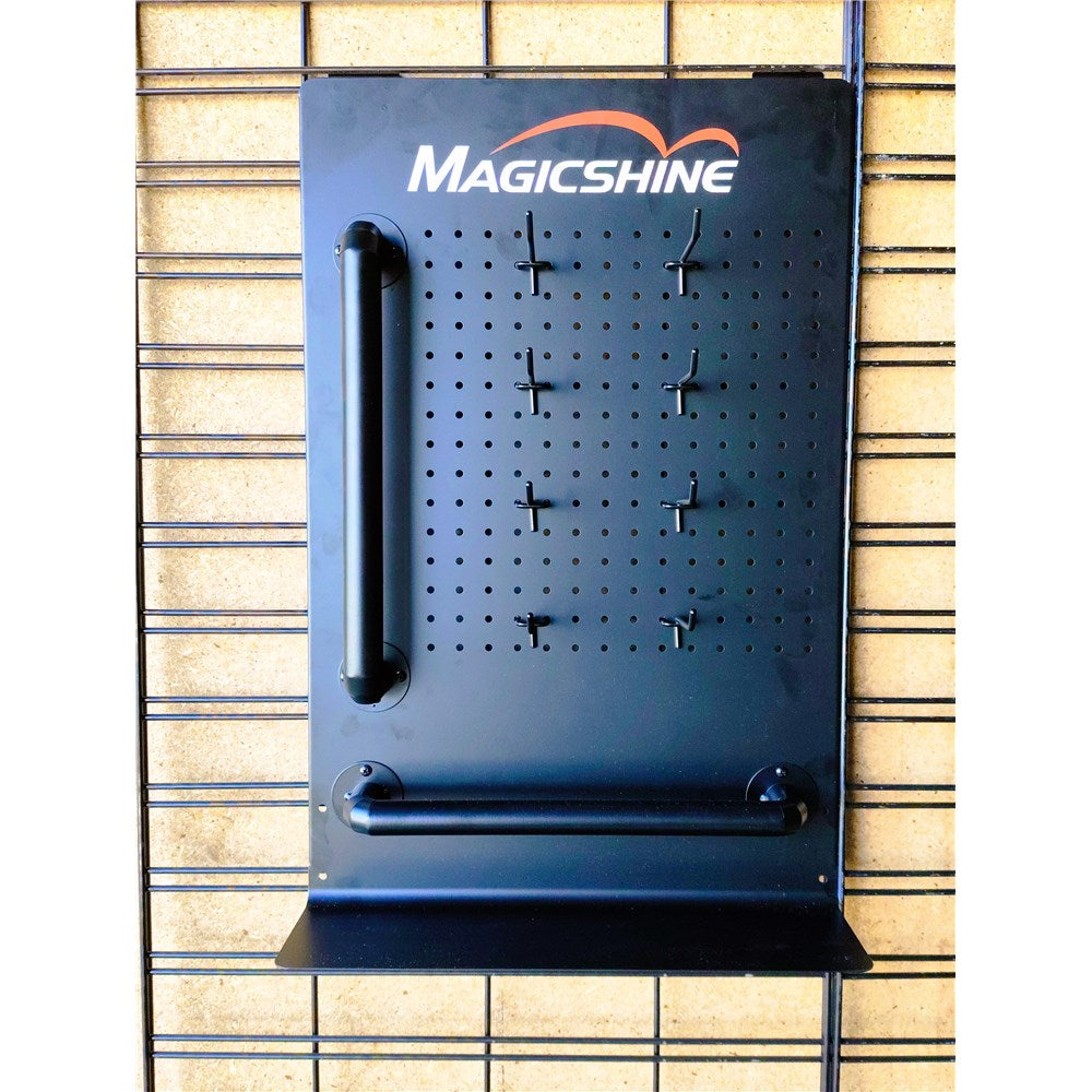 MAGICSHINE Shop Display Stand - Slat Mesh with bar for light mount - 50cm