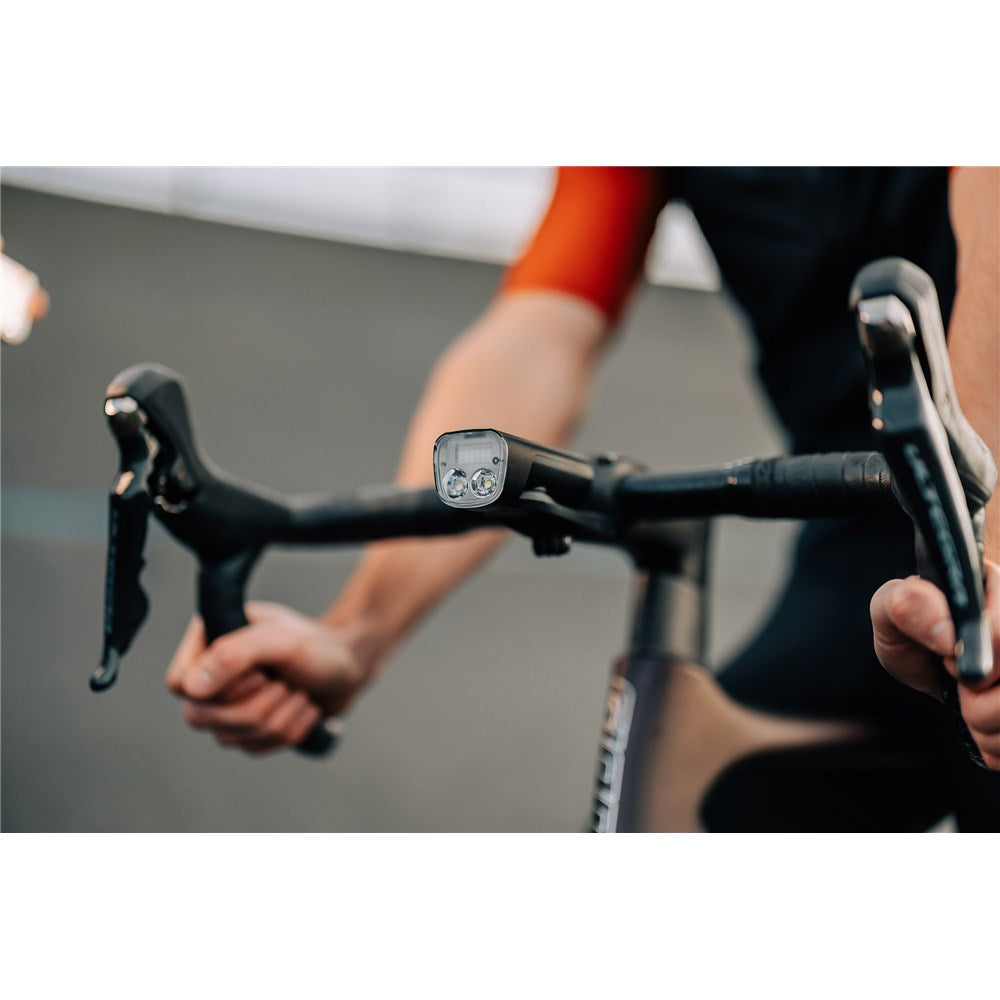 MAGICSHINE Front Light - ALLTY 2500S - Garmin and GoPro Mounts included - USB