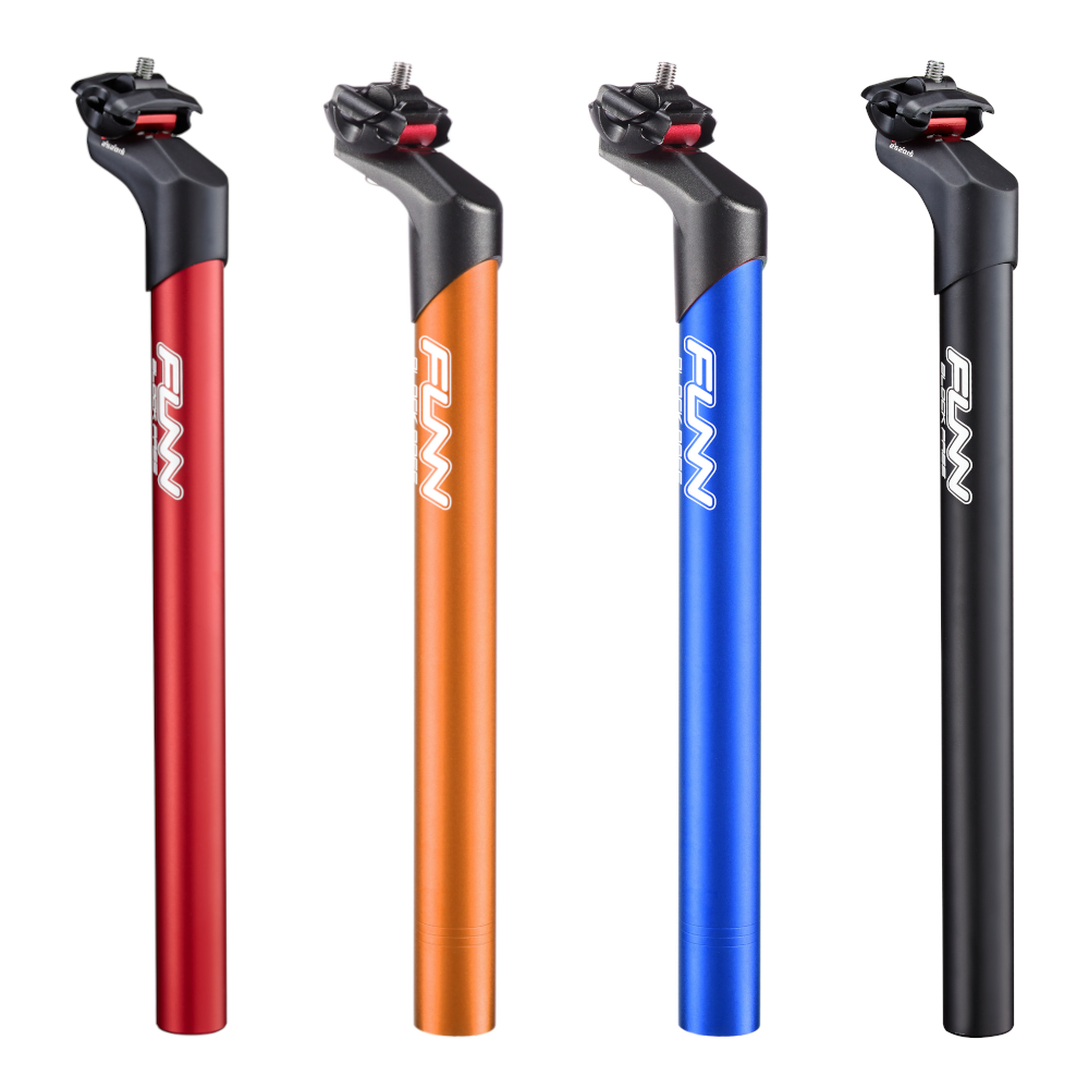 FUNN Seat Post - Block Pass - 31.6 x 400mm - Red