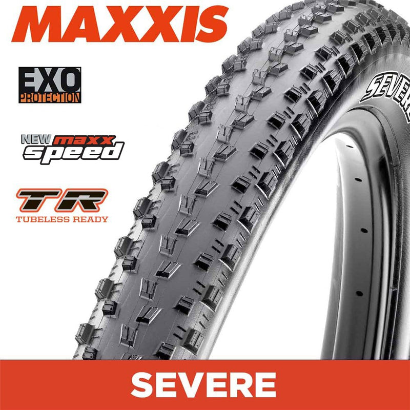 MAXXIS MOUNTAIN - SEVERE - 29X2.25 - MaxxSpeed / EXO / TR - Foldable 120 TPI E25