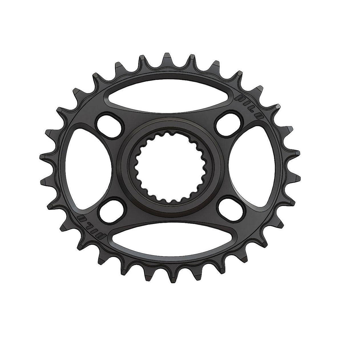 PILO Chainring - 30T Narrow Wide Elliptic - Shimano Direct