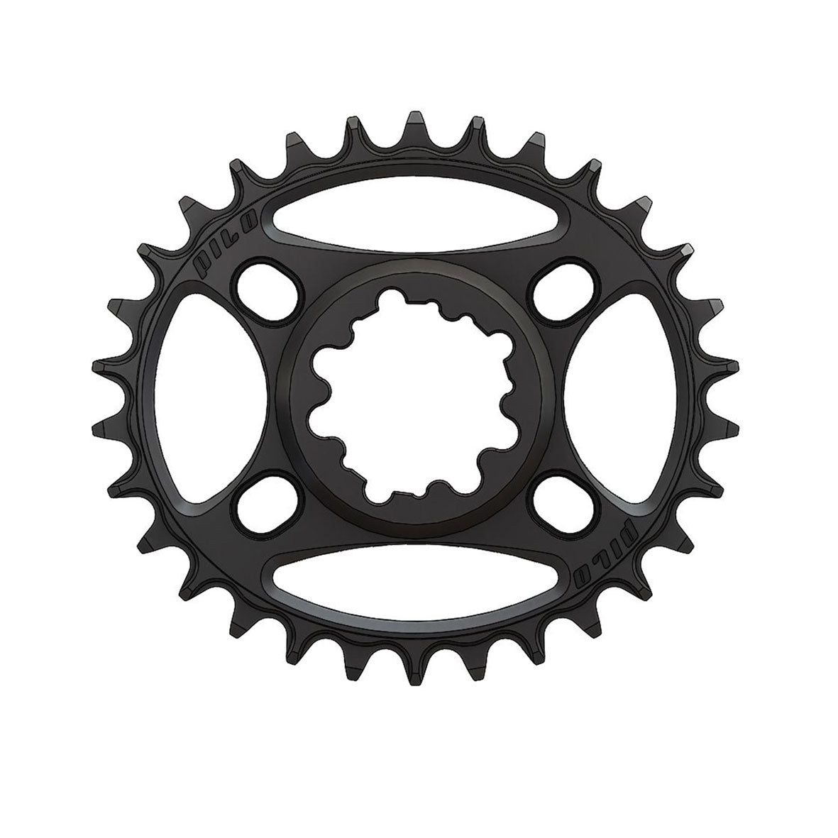 PILO Chainring - 30T Narrow Wide Elliptic - Sram Direct Hyperglide+