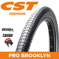 CST Tyre Pro Brooklyn - 29 x 2.0 - Wire 27 TPI - 1025g - Single Compound - 80kg Load Rating - Defender Allround - Reflective Strip -  C1996