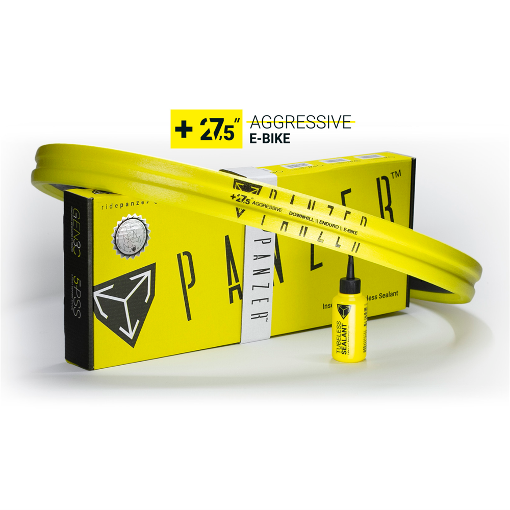 PANZER Tyre Insert 27.5 -  Aggressive E-Bike - Rim Width 33mm - 35mm - Tyre width 2.6- 3.0