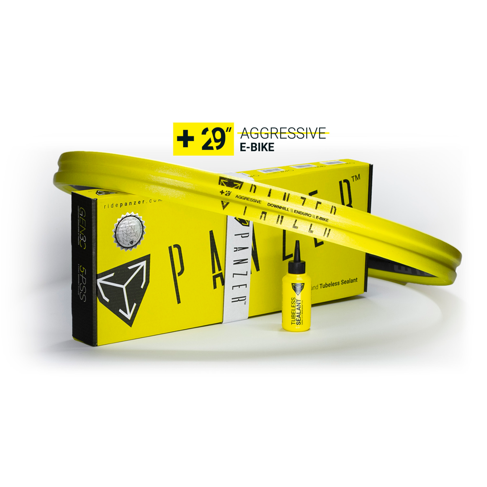 PANZER Tyre Insert 29 -  Aggressive E-Bike - Rim Width 33mm - 35mm - Tyre width 2.6- 3.0