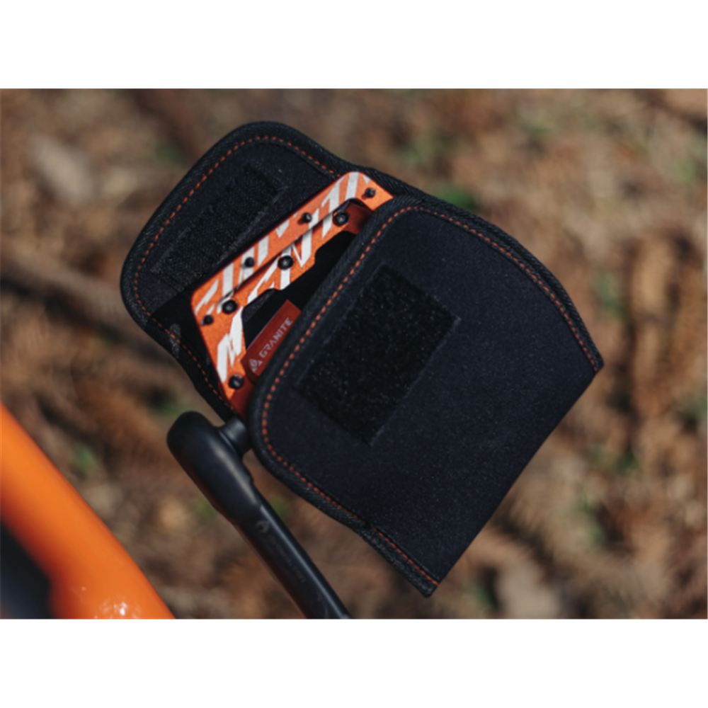 GRANITE PITA - Pedal Cover Small - Black (for pedals up to 85mmx100mm)