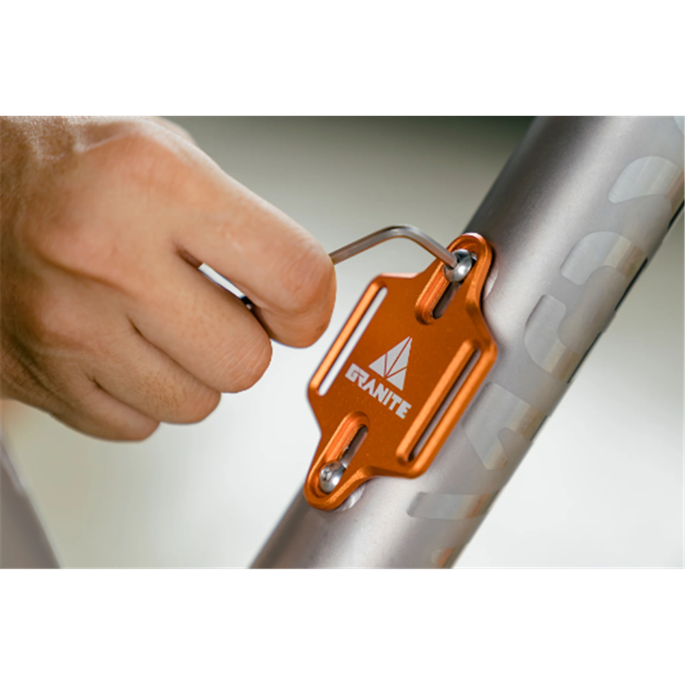 GRANITE PORTALEDGE - Bottle cage mount strap system - Orange